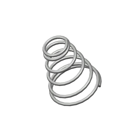 Approved Vendor Taper Spring, Lo= 0.5 , So= 0.25 , W= 0.03 G909989557